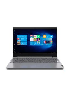 اشتري Ideapad V15 Laptop With 15.6-Inch Display, Core i3-1005G1 Processor/4GB RAM/1TB HDD/Intel UHD Graphics/Windows رمادي اللون كالحديد في الامارات