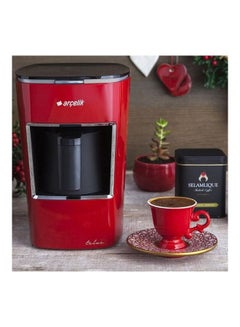 Buy Turkish Coffee Machine ARCK3300KRM Red/Black in UAE