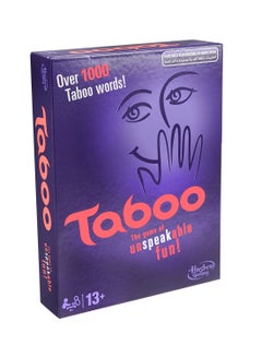 Buy Taboo Board Game, Guessing Game For Families And Kids Ages 13 And Up 48x200x267mm in Saudi Arabia