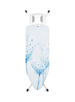 اشتري Ironing Board Size C With Solid Steam Iron Rest Cotton Flower 124 x 45سم في السعودية