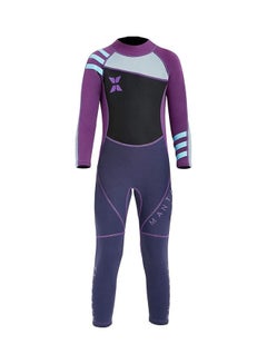 Buy One Piece Quick Dry Thermal Swimsuit 10-11 Years in UAE