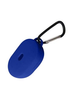 Buy Soft Silicone Case Cover For Xiaomi Mi AirDots Blue in Egypt