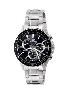 Buy Men's Edifice Chronograph Watch EFR-552D-1AVUDF - 53 mm - Silver in Saudi Arabia