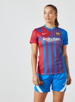 Buy FC Barcelona 2021/22 Stadium Home Jersey Blue in UAE