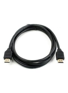 اشتري سلك HDMI إلى HDMI مقبس أسود في الامارات