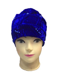 Buy Stylish Comfortable Bonnet Cap Blue in Saudi Arabia