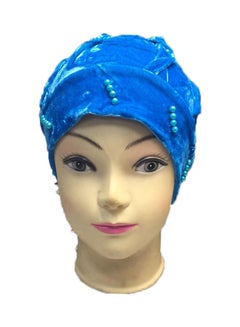 Buy Stylish Comfortable Bonnet Cap Blue in Saudi Arabia