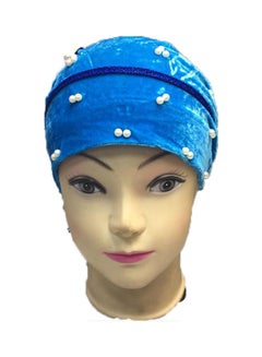 Buy Stylish Comfortable Bonnet Cap Blue in Saudi Arabia