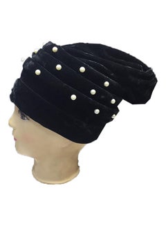 Buy Stylish Comfortable Bonnet Cap Black in Saudi Arabia