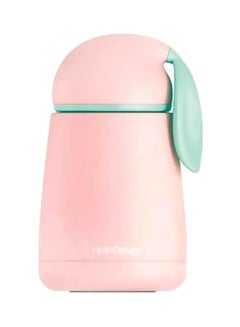 Buy Rabbit Thermos Cup Bottle Pink/Green 8x8cm in UAE