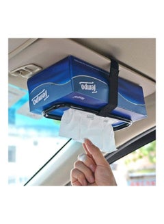 Buy Car Tissue Paper Box Holder with Elastic Band in UAE