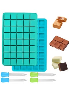 Buy 2 Pack 40-Cavity Candy Mold Multicolour 19.7 x 1.7 x 29.8cm in Saudi Arabia