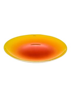 Buy Fizz Lemon Dessert Plate Orange/Yellow 21cm in UAE