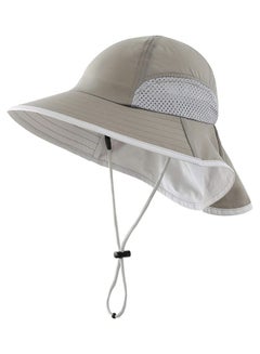 اشتري قبعة للحماية من الشمس مزودة بغطاء للرقبة في السعودية