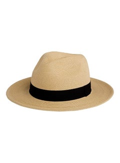 Buy Sun Straw Fedora Beach Hat in Saudi Arabia