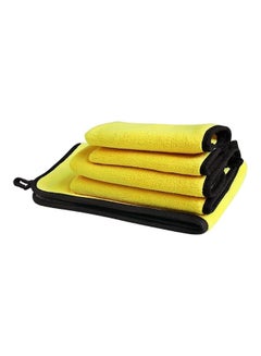 Buy 5-Piece Car Cleaning Towel Set in UAE