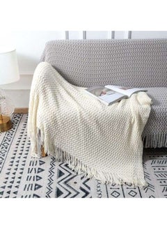 اشتري Sofa Blanket Combination White 127x173cm في الامارات