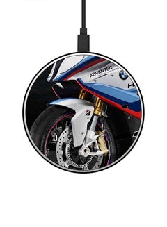 Buy Bmw Bike 15W Wireless Fast Charger Multicolour in UAE