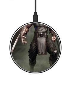 Buy Mortal Kombat Printed Fast Wireless Charger With USB Cable Multicolour in Saudi Arabia