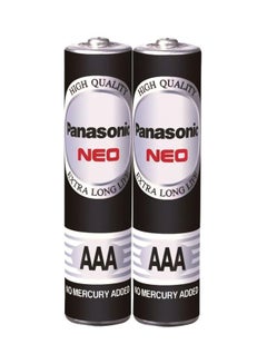 Buy 2-Pack Neo AAA Battery Black/Grey/Red in Egypt