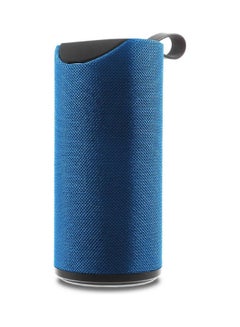 Buy TG113 Outdoor Portable Wireless Bluetooth Speaker Blue in Saudi Arabia