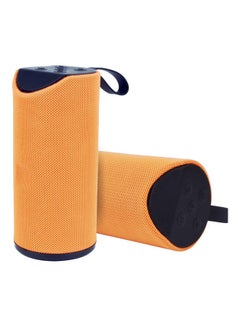اشتري مكبر صوت لاسلكي بخاصية البلوتوث محمول للأماكن الخارجية طراز TG113 برتقالي في الامارات