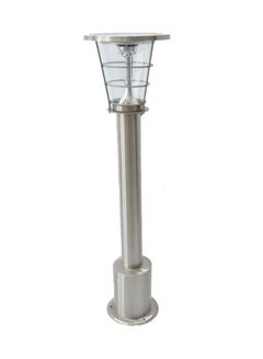 Buy Solar Garden Light 5W Silver 54x54x107cm in Saudi Arabia