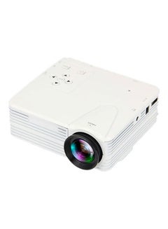 Buy Portable Mini Projector H80 White/Black in Saudi Arabia