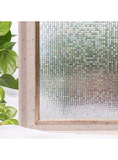 Buy Glue Static Decorative Window Film Clear 60x200cm in Saudi Arabia