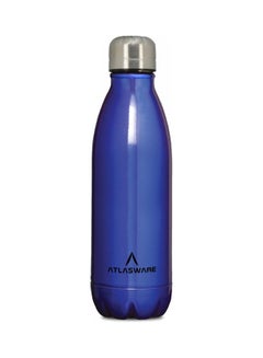 Buy Stainless Steel Vaccum Bottle  350ml Blue in UAE