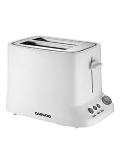 اشتري 2-Slice Stainless Steel Toaster 850W DST-6569 White في السعودية