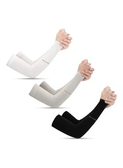 Buy 6-Piece UV Sun Protection Cooling Sleeves one size in Saudi Arabia