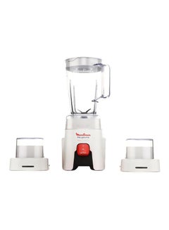 Buy Blender | Genuine  Blender Smoothie Maker | Mixer | 2 Attachments | One Speed and Pulse Function | 2 Years Warranty 1.75 L 500 W LM242B28 White/Clear in Saudi Arabia