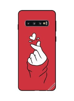 Buy Protective Case Cover For Samsung Galaxy S10 Snap Love Red in UAE