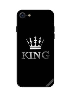 اشتري غطاء حماية واقٍ لهاتف أبل آيفون SE إصدار 2020 بطبعة كلمة "King" في الامارات