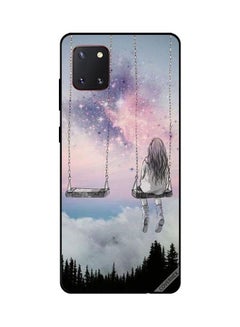 Buy Protective Back Cover For Samsung Galaxy Note10 Lite Alone Sad Girl Alone Sad Girl in Saudi Arabia