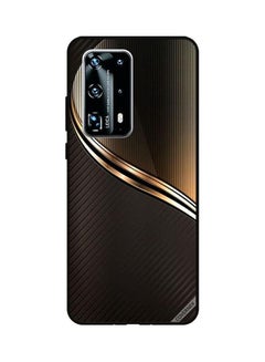 Buy Protective Case Cover For Huawei P40 Pro+ Steel Pattern in UAE