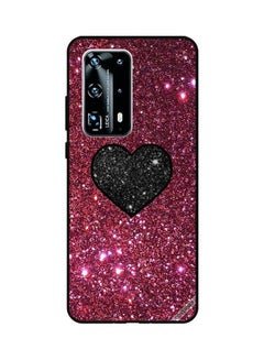 Buy Protective Case Cover For Huawei P40 Pro+ Heart In Glitters in UAE