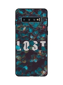 Buy Protective Case Cover For Samsung Galaxy S10 Lost In Leaves in UAE