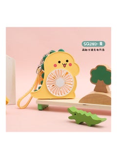 Buy USB Portable Mini Handheld Fan 2W 57733eu Yellow in Saudi Arabia