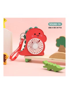 Buy USB Portable Mini Handheld Fan 2W 57734eu Red in Saudi Arabia