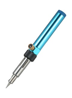 Buy Portable Gas Soldering Iron Blue/Silver/Black in UAE