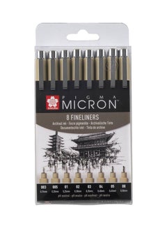 Buy Pigma Micron Fineliners Black in UAE