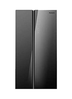 Buy Double Door Refrigerator 700L 700 L 220 W NRBS701GK Black in UAE