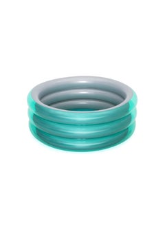 Buy Big Metallic 3-ring Pool 150x53cm  -26-51041 150x53cm in UAE