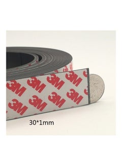 Buy Adhesive Back Magnet Strip Roll Black in Saudi Arabia