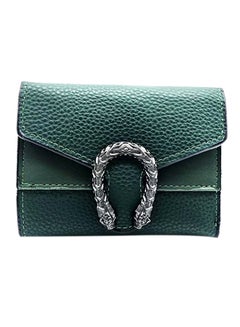 Buy Sleek Lightweight Casual Wallet Green in UAE