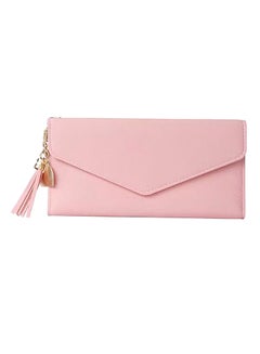 Buy Sleek Lightweight Casual Wallet Pink in UAE