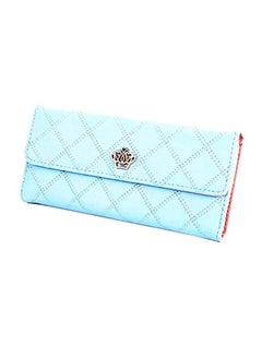 Buy Sleek Lightweight Casual Wallet Blue in UAE