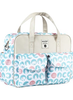 Buy Polar Bear Printed Baby Diaper Handbag in Saudi Arabia